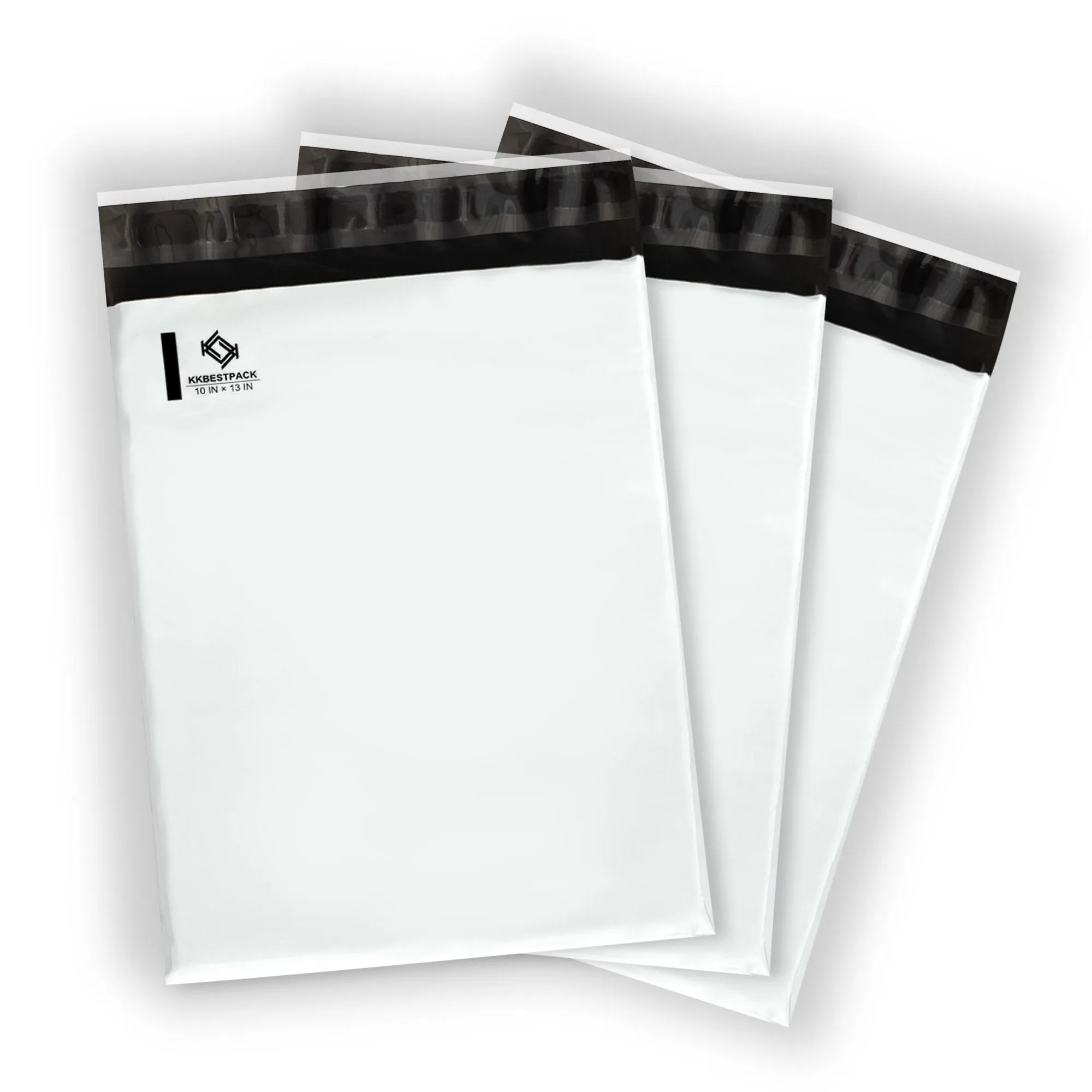 10 x 13 Poly Mailers Shipping Envelopes (White)
