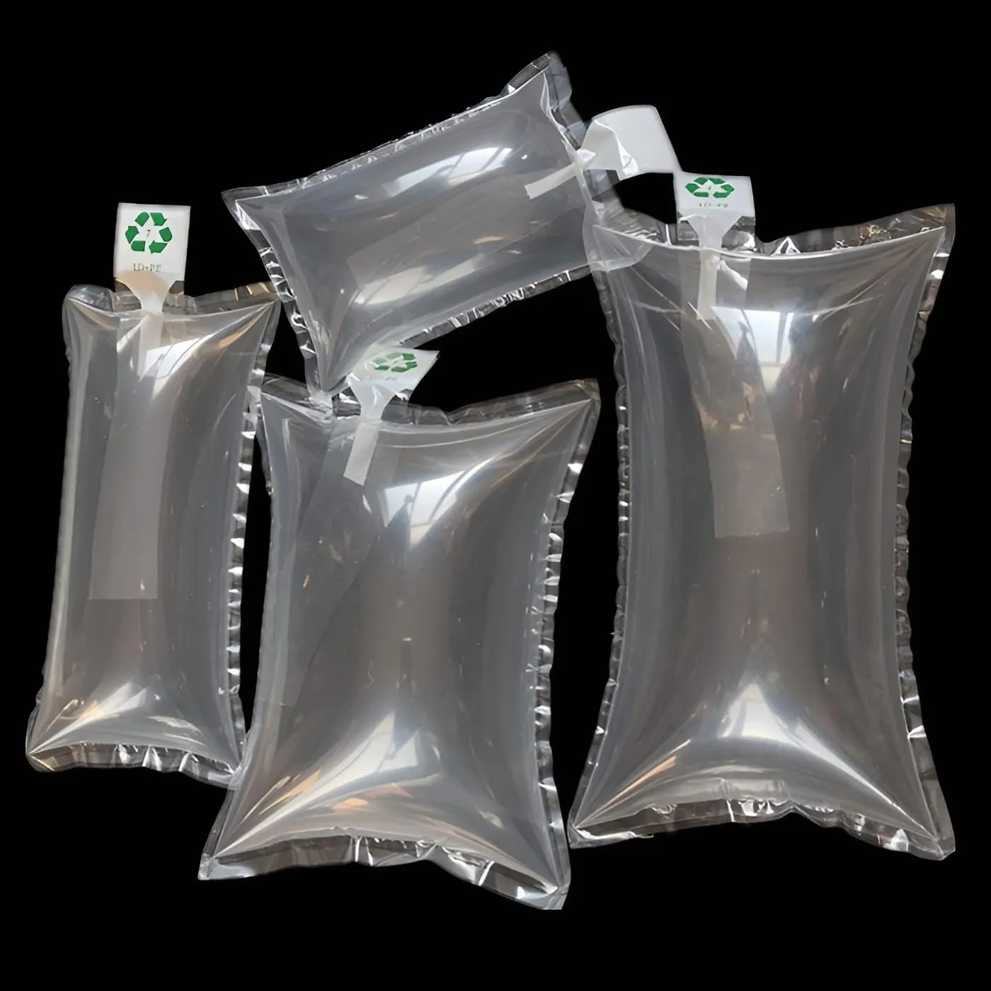 100 Pack BZQZDAI 5.9"x9.8" Clear Plastic Inflatable Air Packaging Bags Air Pillows Air Cushions Buffer Bags Void Fill Cushioning for Shipping and Packaging with Hand Pump