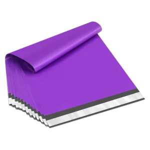 10x13 Inch Purple Poly Mailer Bags