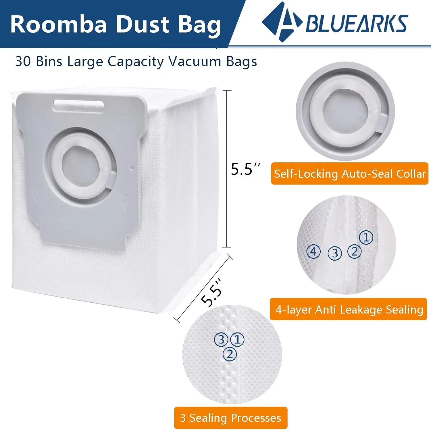 16Pcs Parts Compatible with Roomba i1  J7 i7  i3  i4  EVO i6  i8  i7 J7  Plus E5 E6 E7 Robot Vacuum Cleaner Accessories Kit, 2 Rubber Main Brush 4 Filters 4 Side Brushes 6 Vacuum Bags