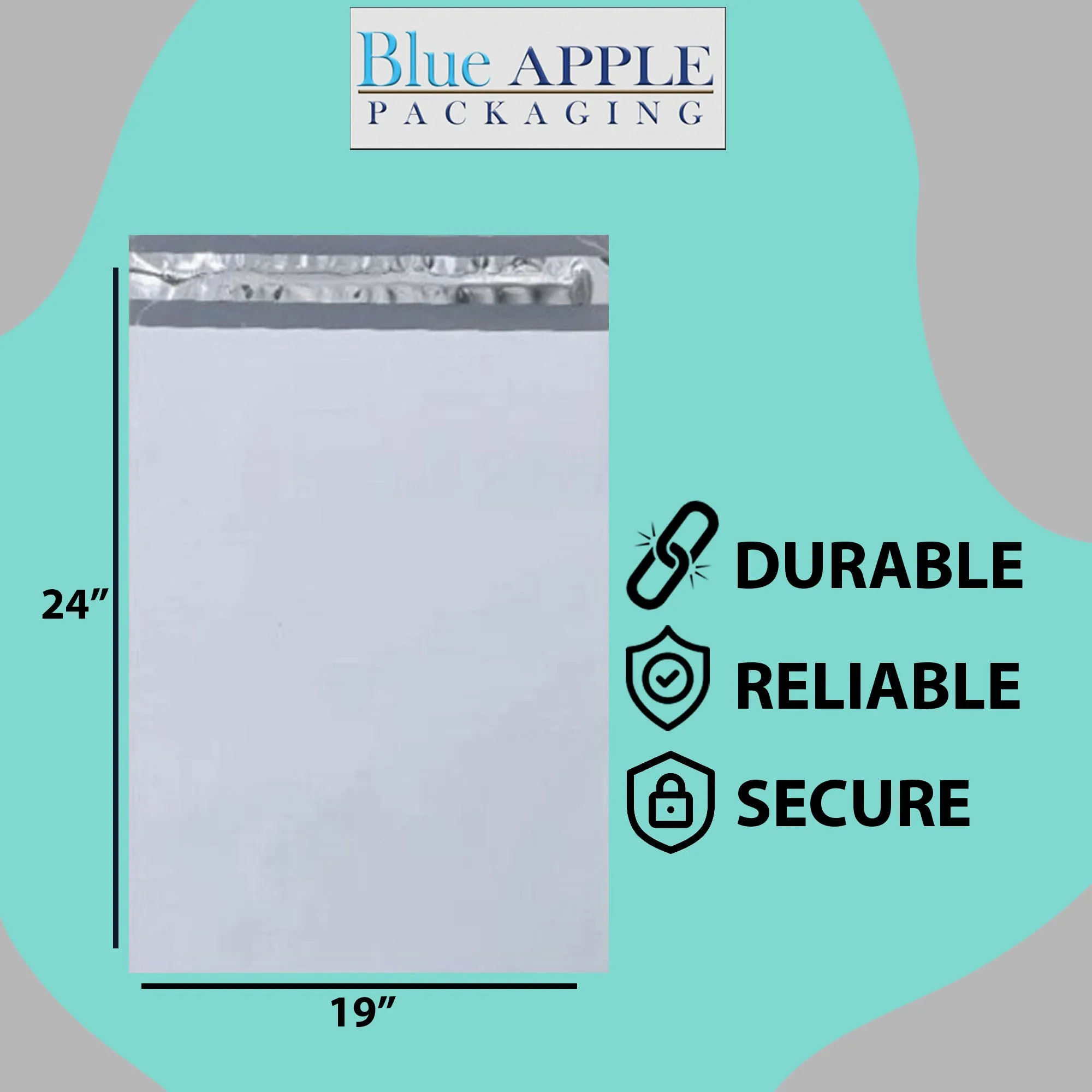 19X24 Inches Poly Mailers LDPE #7 Shipping Envelopes