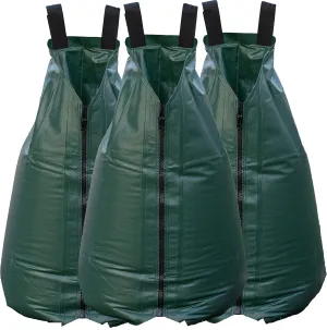 25 Gallon X-Large Tree Watering Bag, Slow Release Tree Drip Irrigation Bag, Automatic Water Saving Irrigation Water System, for Young&Newly Planted Trees&Evergreens&Shrubs