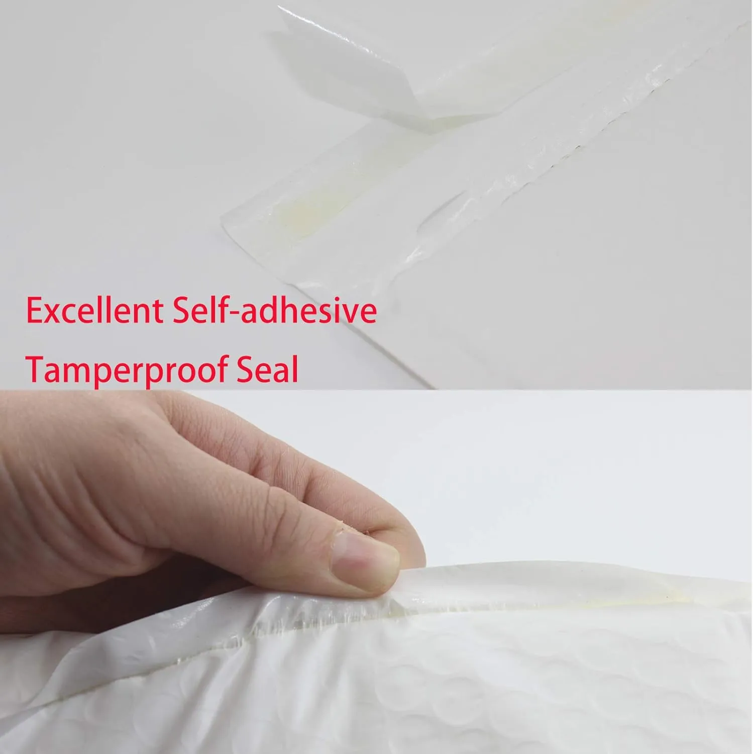 25pcs 10x13 Inch Poly Bubble Mailers Padded Envelopes Bubble Lined Poly Mailer Self SeaL Bubble Envelopes Bags（White）for Shipping, Mailing, Packing