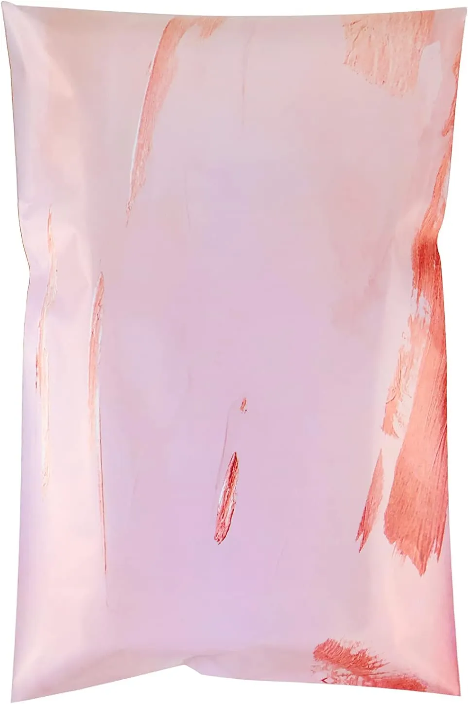 6x9 Inch (100 Pack) Eco Smart Sustainable Poly Mailers - Cute Stylish Trendy Pastel Shipping Bags for Small Business - Eco Friendly Designer Boutique Mailing Envelopes - Acrylic (Pink Paint)