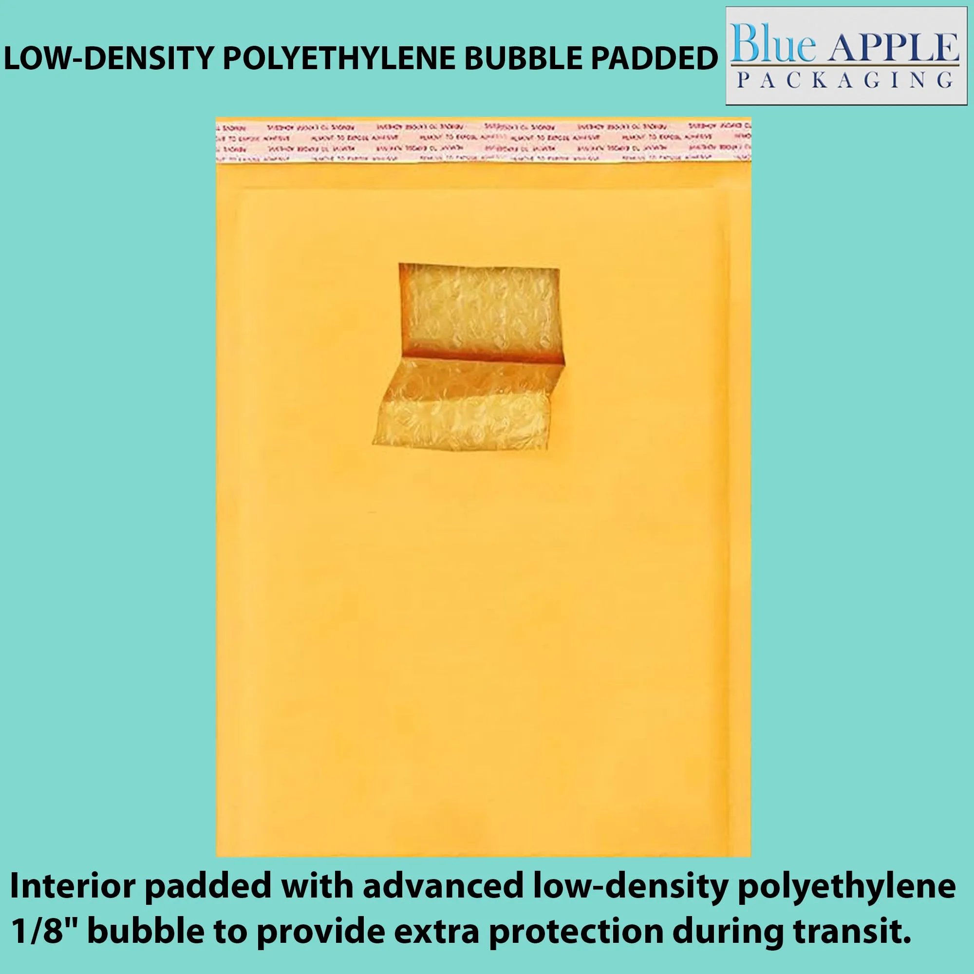 7.25X12 inches Kraft Bubble Mailer #1 Shipping Envelopes