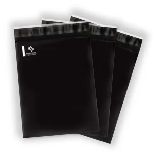 7.5 x 10.5 Poly Mailers Shipping Envelopes (Black)