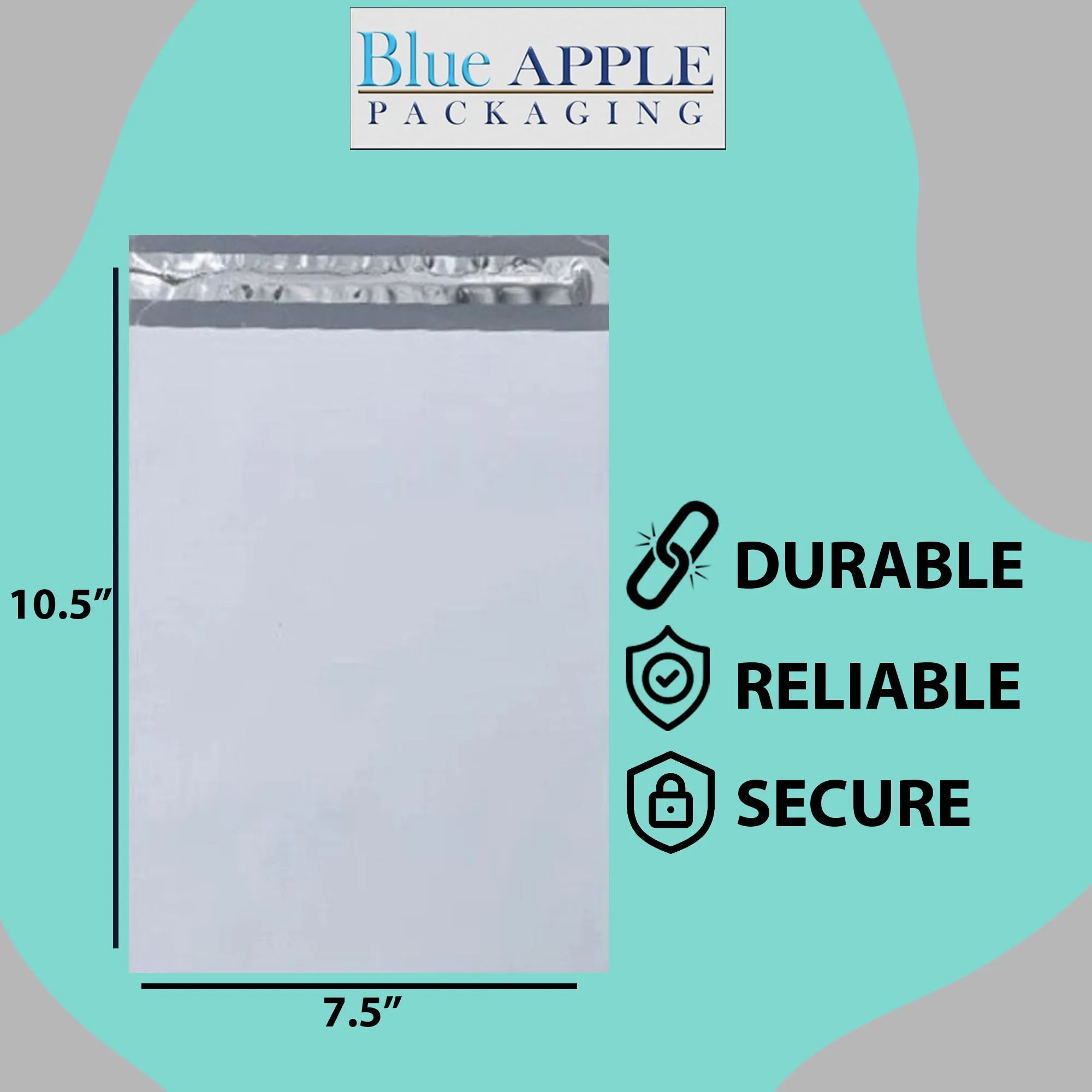7.5X10.5 Inches Poly Mailers LDPE #2 Shipping Envelopes