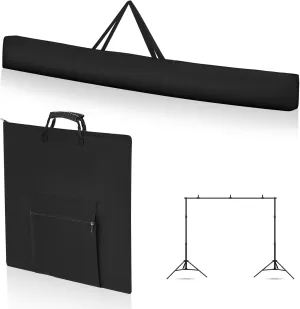 8 ft Pipe and Drape Bag Set Portable Backdrop Kit Carry Bag Upright Bag Crossbar Bag Pole Bag for Backdrop Pipe and Drape Stand Metal Backdrop Stand and Base Kits