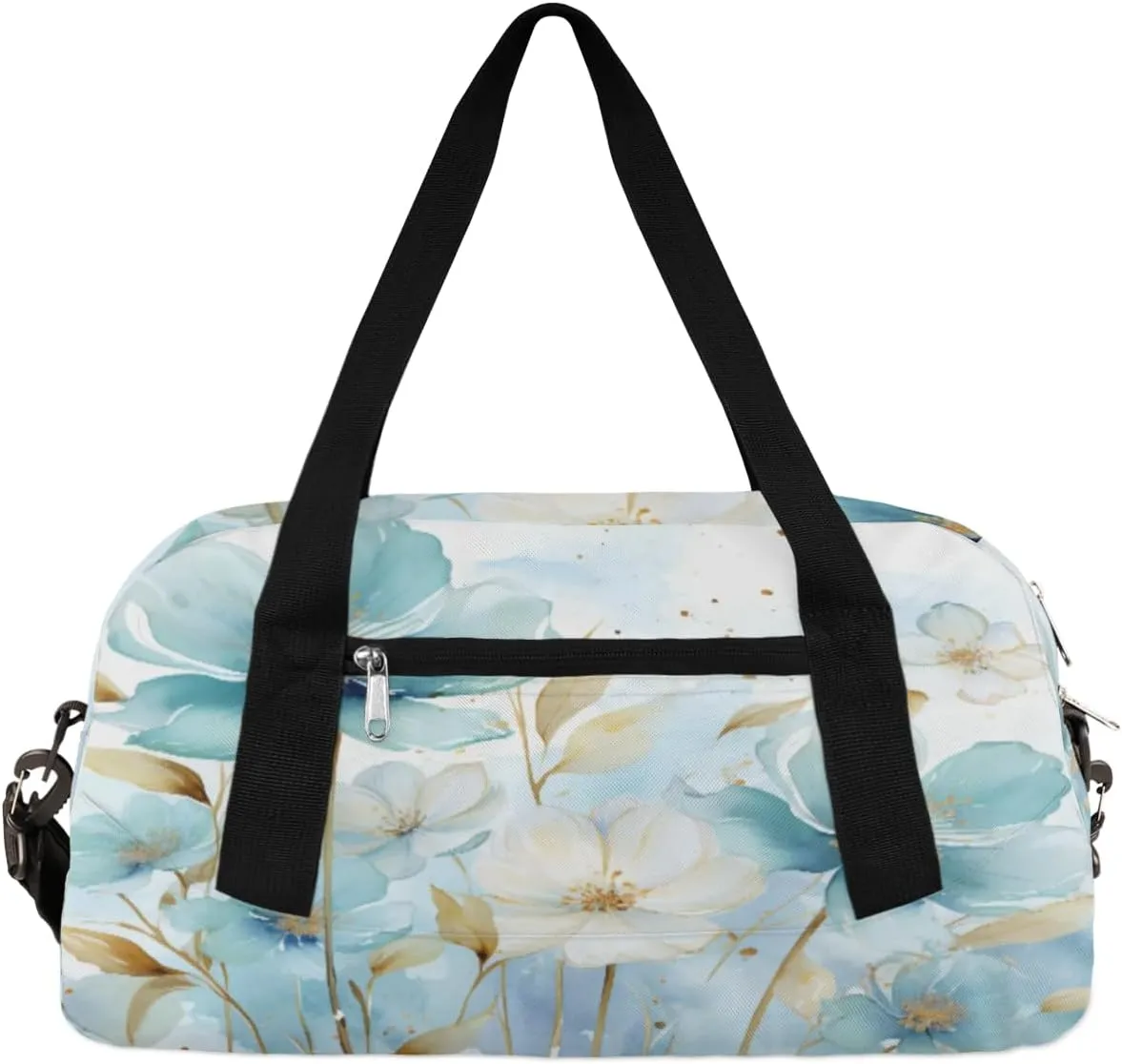 Abstract Noble Roses Kids Duffle Bag for Boys Girls Overnight Travel Bag Kids Duffel Bags Ballet Weekender Bag for School Gym Sport Sleepover Carry On Bag