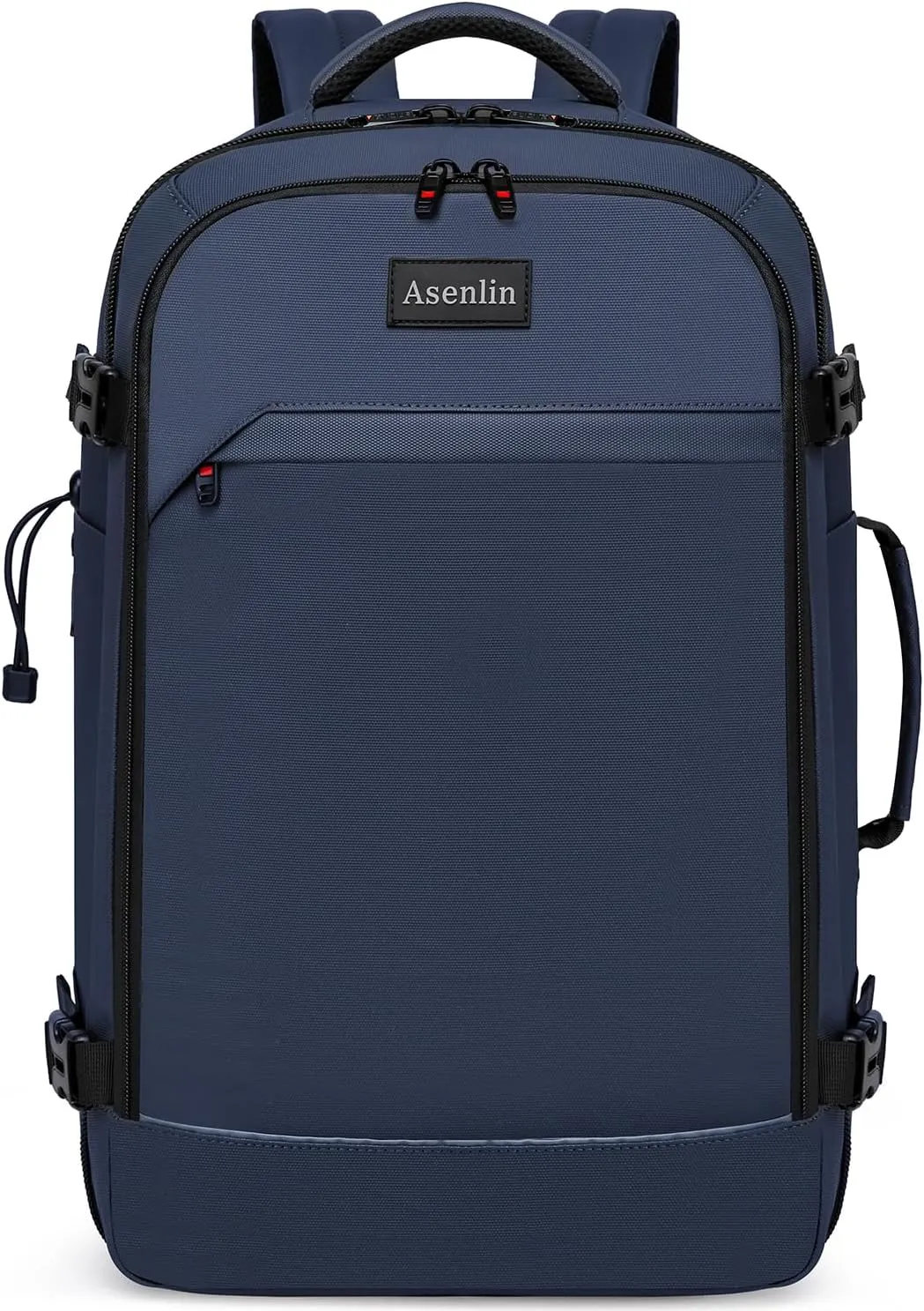 Asenlin 18 Inch Travel Laptop Backpack for Women Men，Business Travel Backpack Fit Flight Approved Water Resistant Computer Backpack Suitcase Backpack Blue