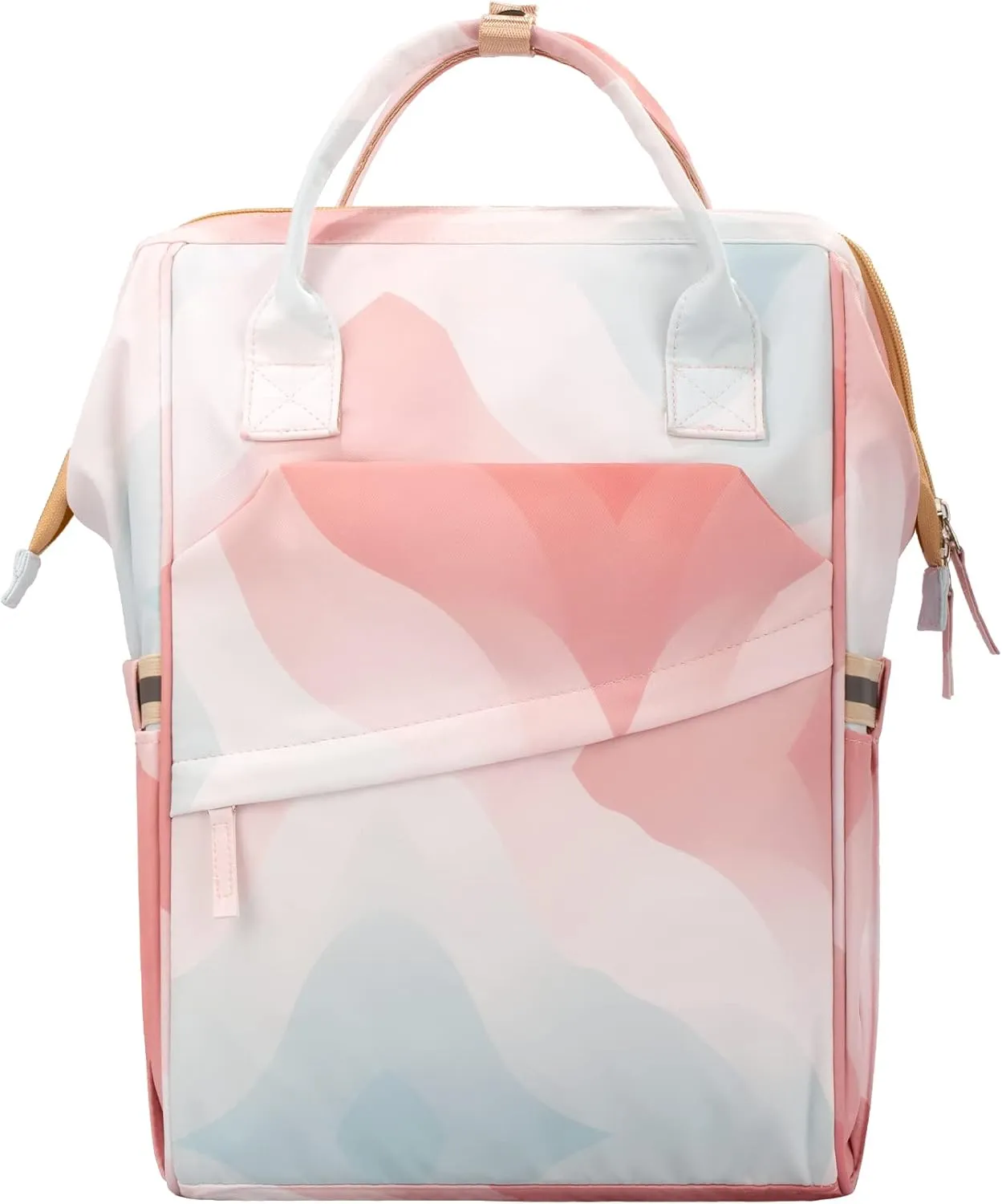 Baby Diaper Backpack,Large Baby Girl Diaper Bag,Waterproof and Stylish Travel Back Pack Baby Bags for Moms and Dads