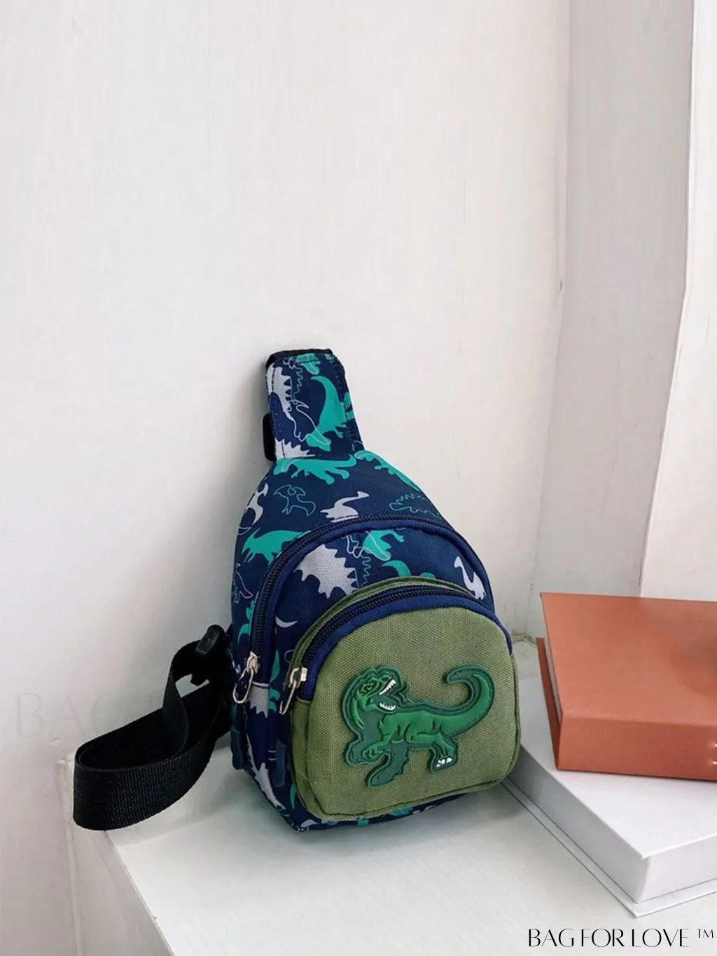 BagForLove - Adjustable Strap Mini Sling Bag with Cartoon Animal Print