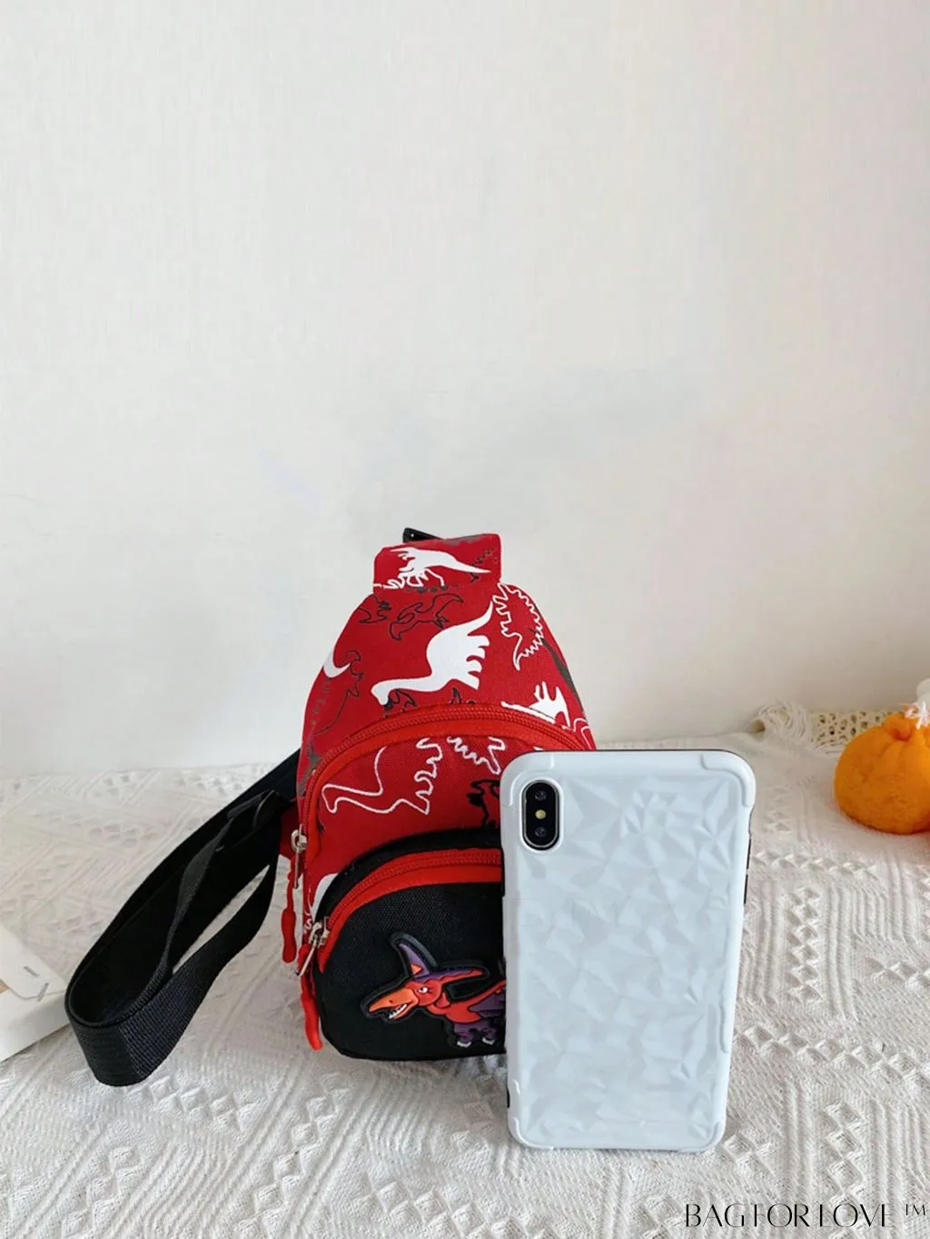 BagForLove - Adjustable Strap Mini Sling Bag with Cartoon Animal Print