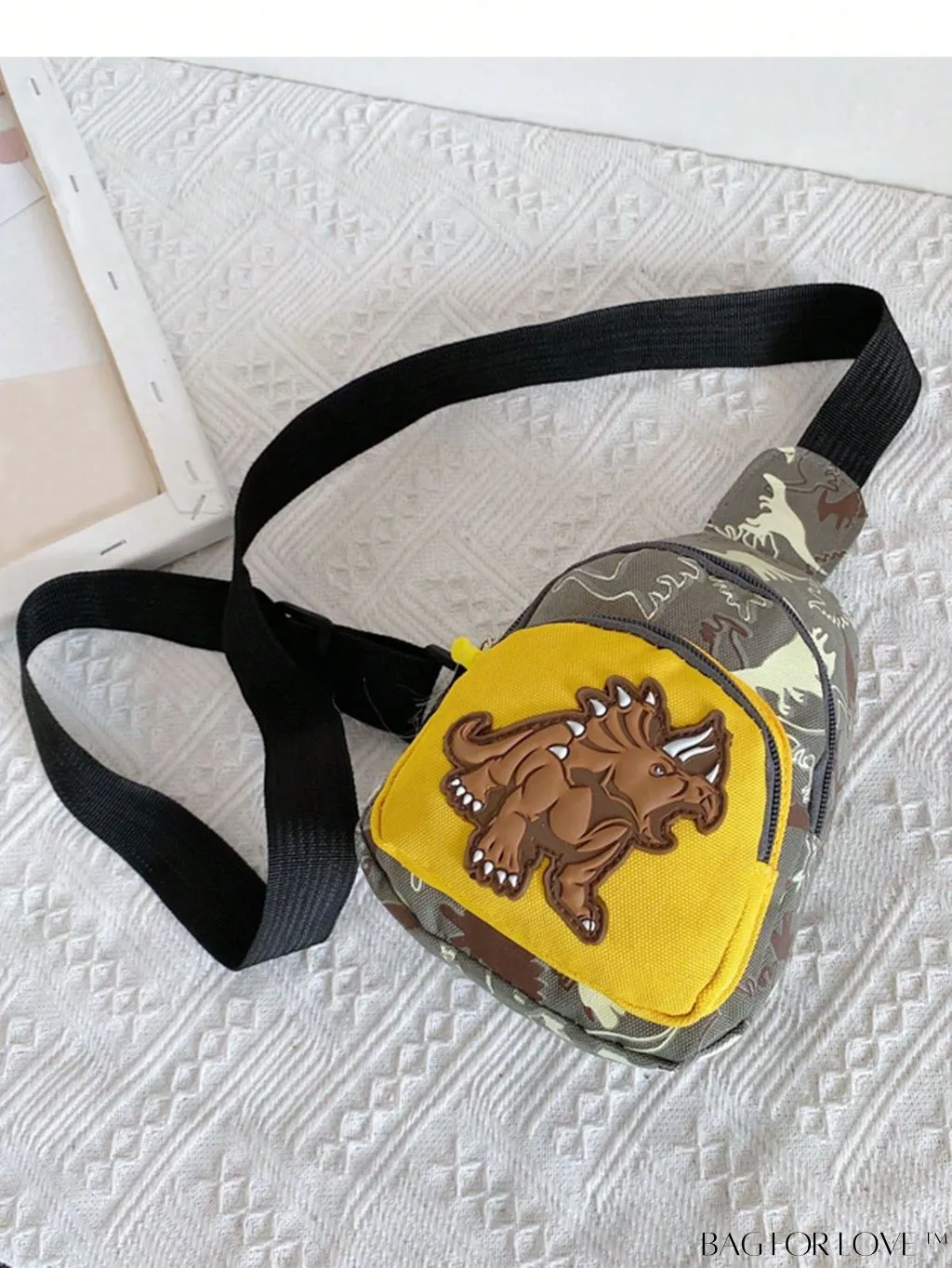BagForLove - Adjustable Strap Mini Sling Bag with Cartoon Animal Print