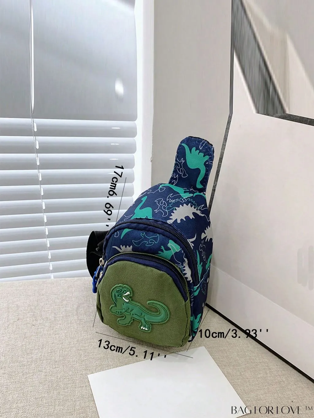 BagForLove - Adjustable Strap Mini Sling Bag with Cartoon Animal Print