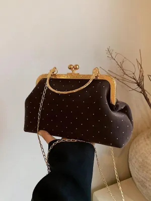 BagForLove - Elegant Weekender Clutch Features Sparkling Embellishments