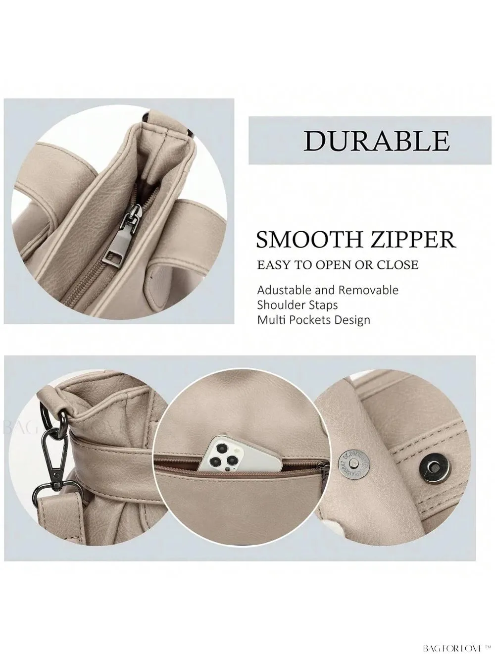 BagForLove - Fashionable Multi-Pocket Purse For Women's Everyday Use