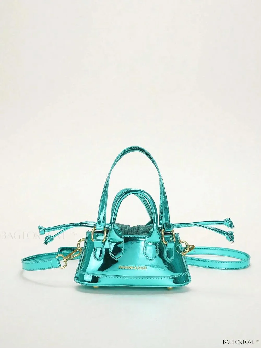 BagForLove - Lady's Little Treasure A Must-Have PU Contrast-Colored Handbag