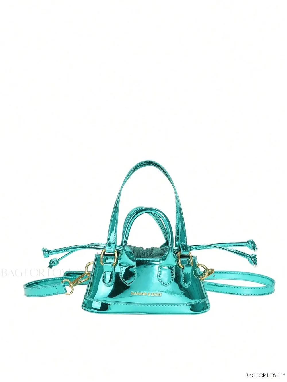 BagForLove - Lady's Little Treasure A Must-Have PU Contrast-Colored Handbag