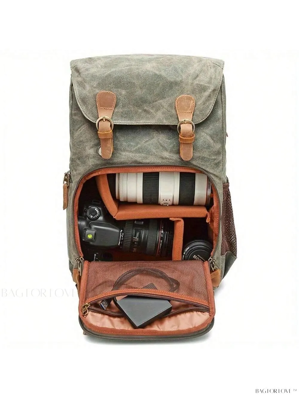 BagForLove - Large Capacity Canvas Backpack for Outdoor Adventures