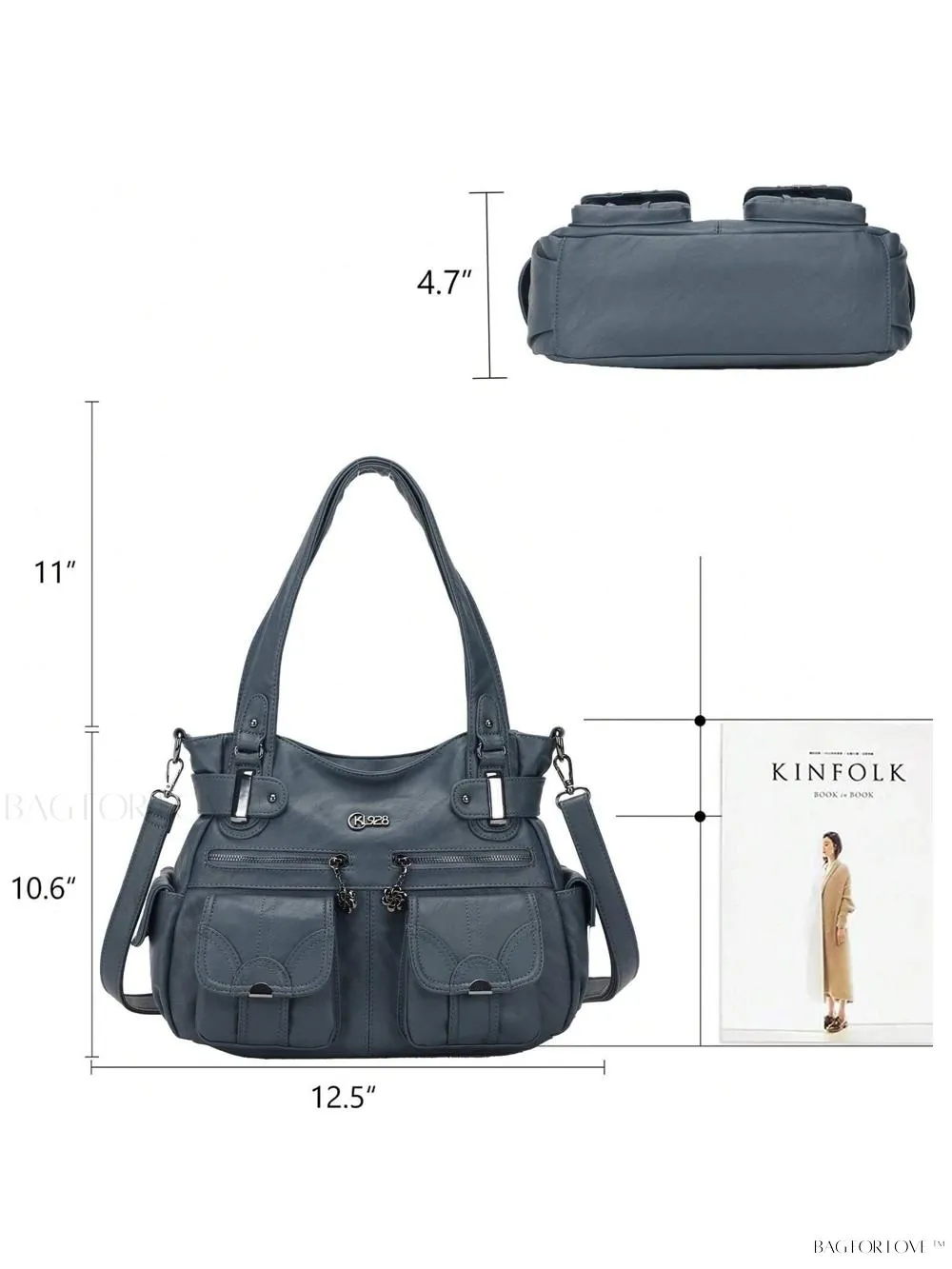 BagForLove - Large Tote Handbag For Women With Multiple Pockets