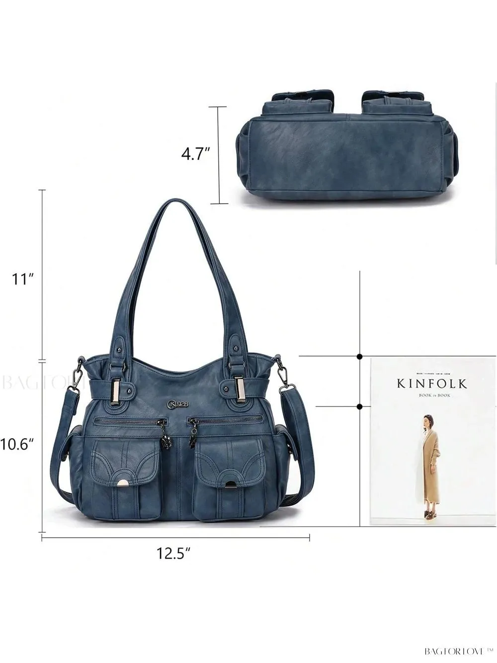 BagForLove - Large Tote Handbag For Women With Multiple Pockets