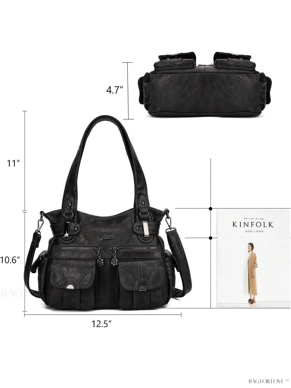 BagForLove - Large Tote Handbag For Women With Multiple Pockets