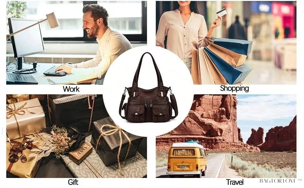 BagForLove - Large Tote Handbag For Women With Multiple Pockets