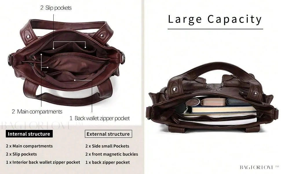 BagForLove - Large Tote Handbag For Women With Multiple Pockets