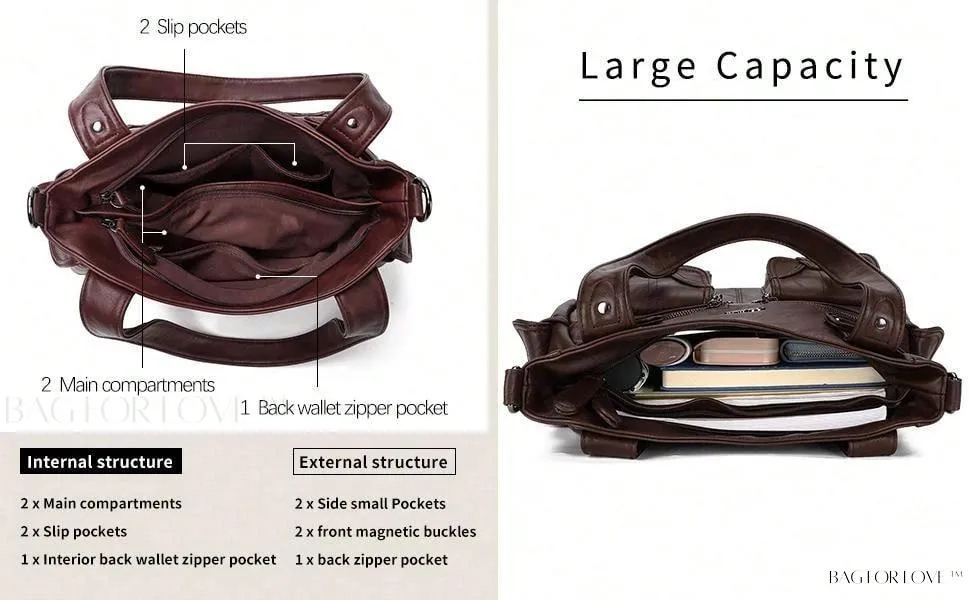 BagForLove - Large Tote Handbag For Women With Multiple Pockets