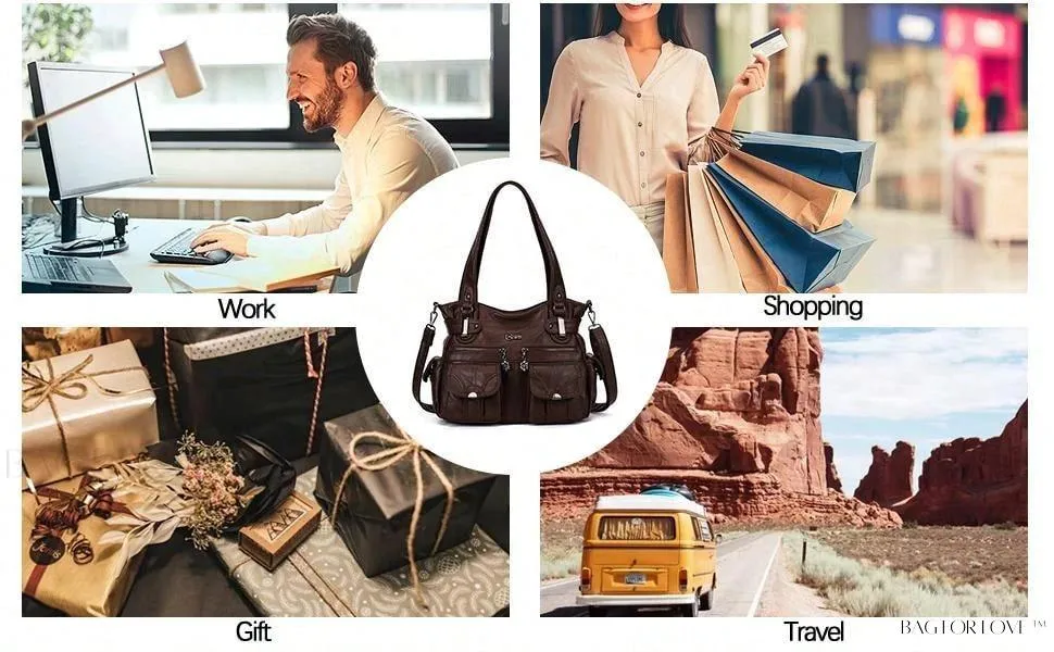 BagForLove - Large Tote Handbag For Women With Multiple Pockets