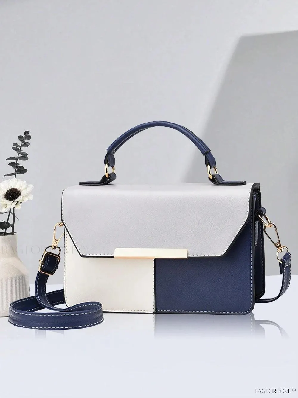 BagForLove - Modern Flap Square Handbag for Busy Women