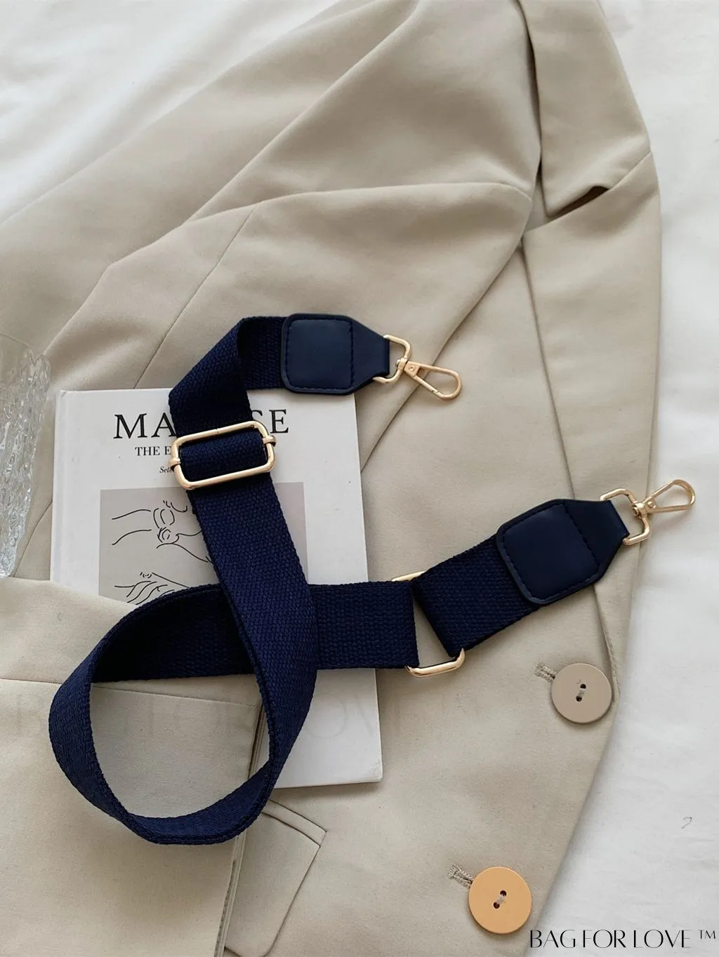 BagForLove - Premium Buckled Bag Strap