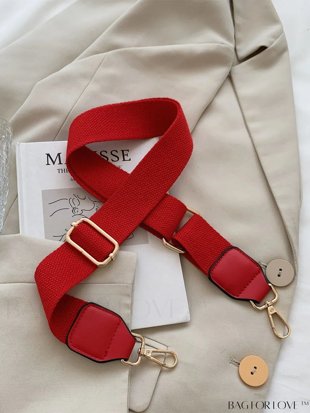 BagForLove - Premium Buckled Bag Strap