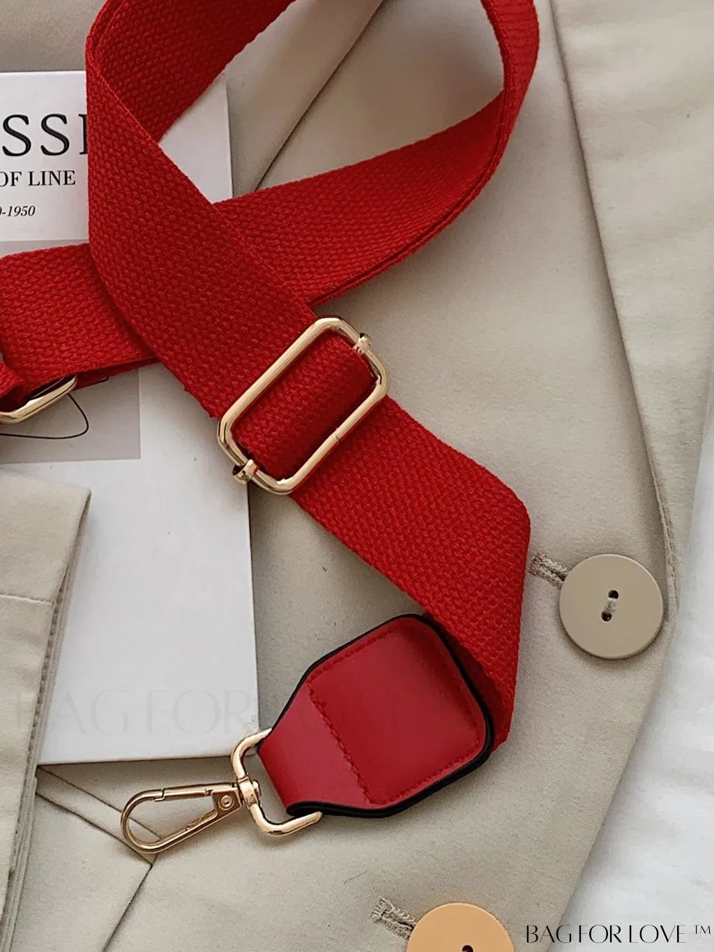 BagForLove - Premium Buckled Bag Strap