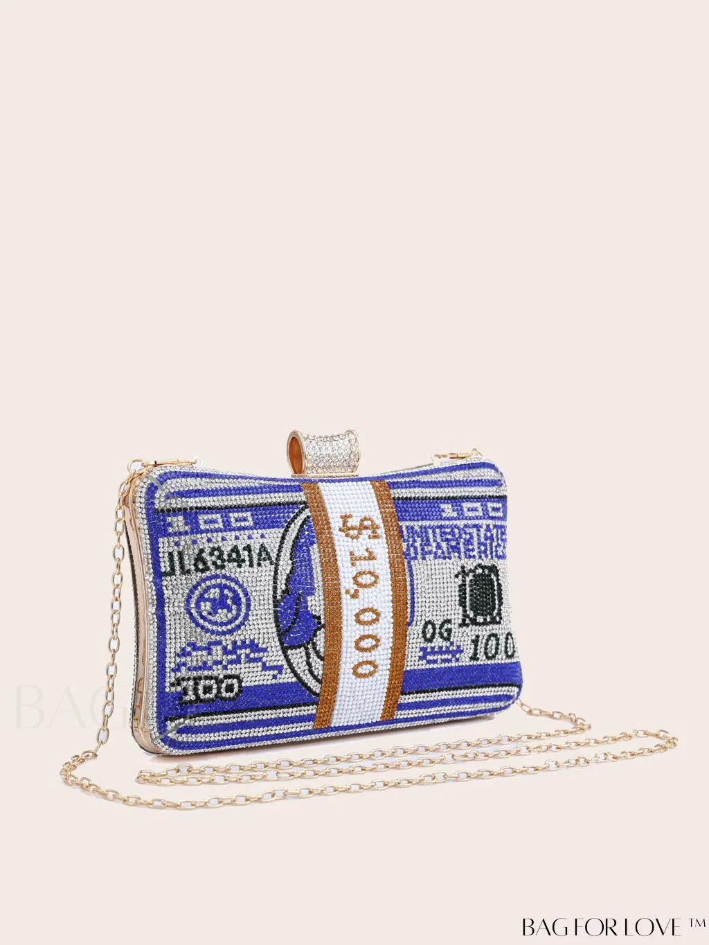 BagForLove - Sparkling Rhinestone Adorned Evening Clutch