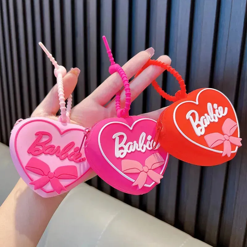 Barbie Bloom Heart Coin Purse