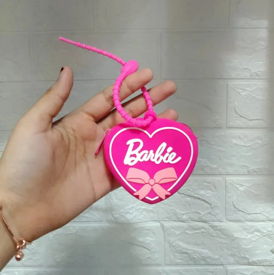 Barbie Bloom Heart Coin Purse