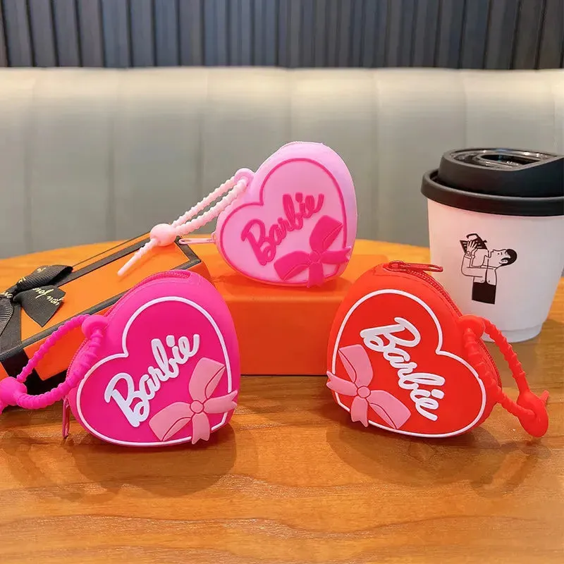 Barbie Bloom Heart Coin Purse