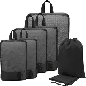 BeeGreen Packing Cubes for Travel, Travel Must Have for Women Men, Travel Accessories for Suitcase Backpack, Packing Luggage Organizers with Shoe Bag