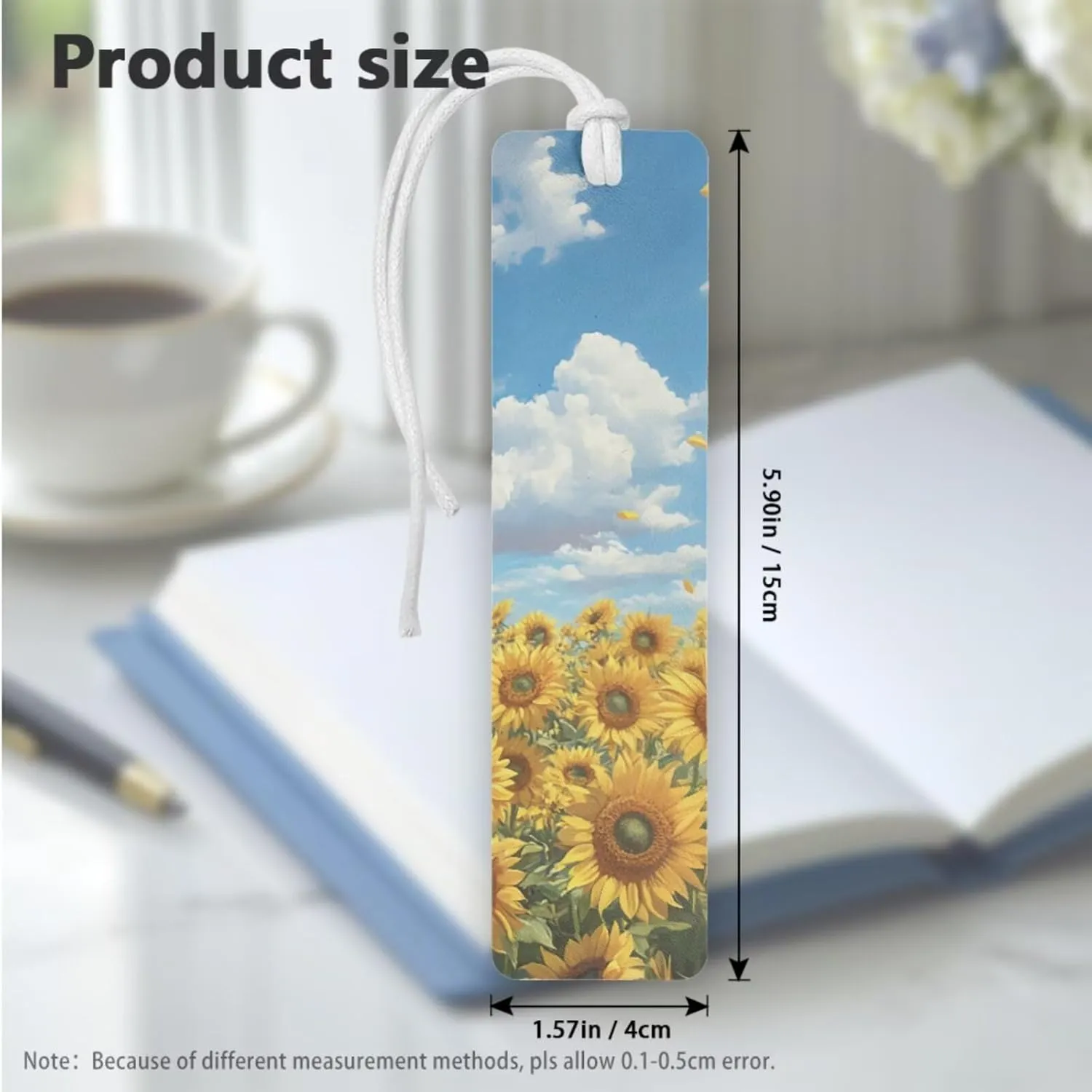 Bible Cover Case with Page Maker, Bible Cover Large Bibles Study Pouch Ladies Bibles Cover Accessories Bag Easy to Carry for Lady Fashion Books Handbags Sunflower Horse