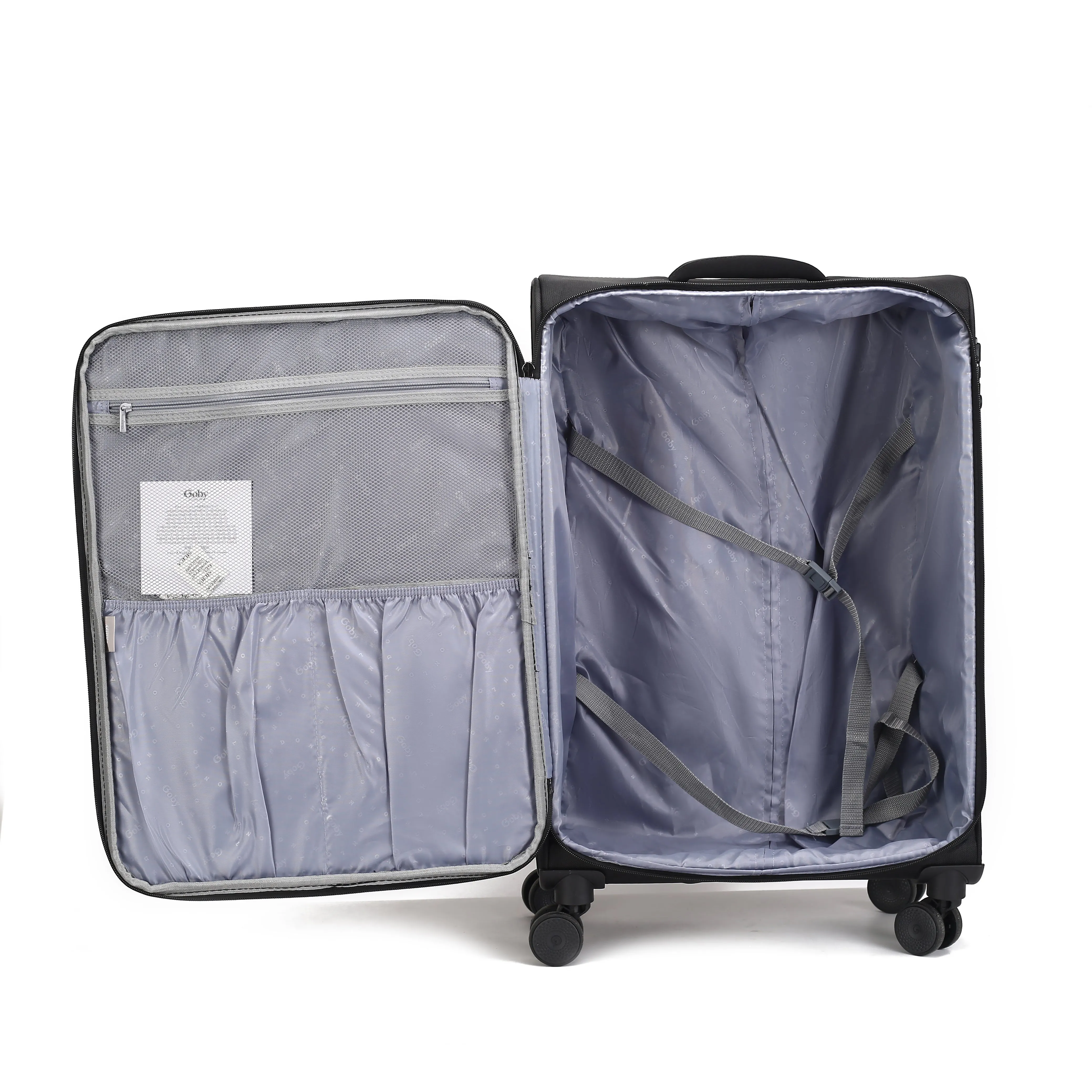 Blue Swiss multi compartment super light 3pcs traveling set