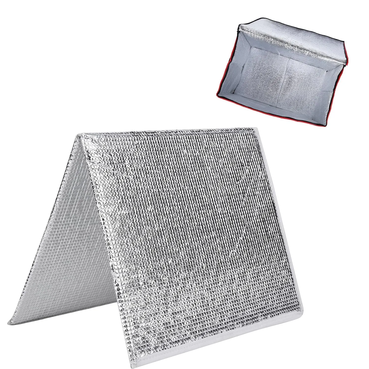 Bodaon 1PK Removable Hard Bottom for 23"W x 14"D Bag, XXX-Large Foldable Insulated Plate for Reusable Grocery Shopping Bags, Sturdy Supporter for Food Delivery Cooler Bag, Board for Catering Doordash