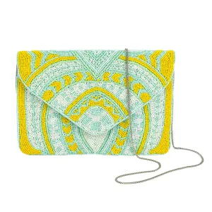 Capria Beaded Clutch