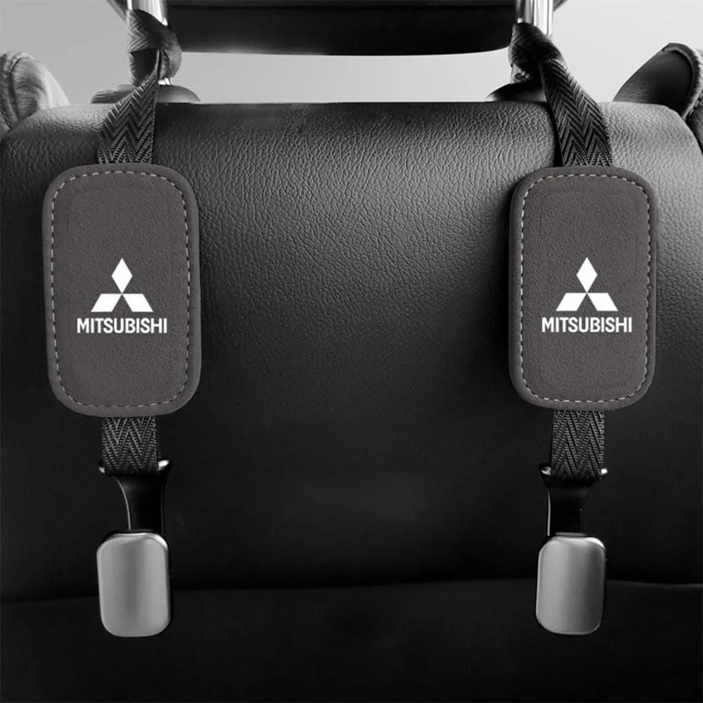 Car Seat Hooks for Headrest for Mitsubishi L200/Lancer/Mirage/Outlander/Pajero, Car Hooks Flexible Car Seat Back Storage Hook Bag Holder for Car Bag Holder for Car,G