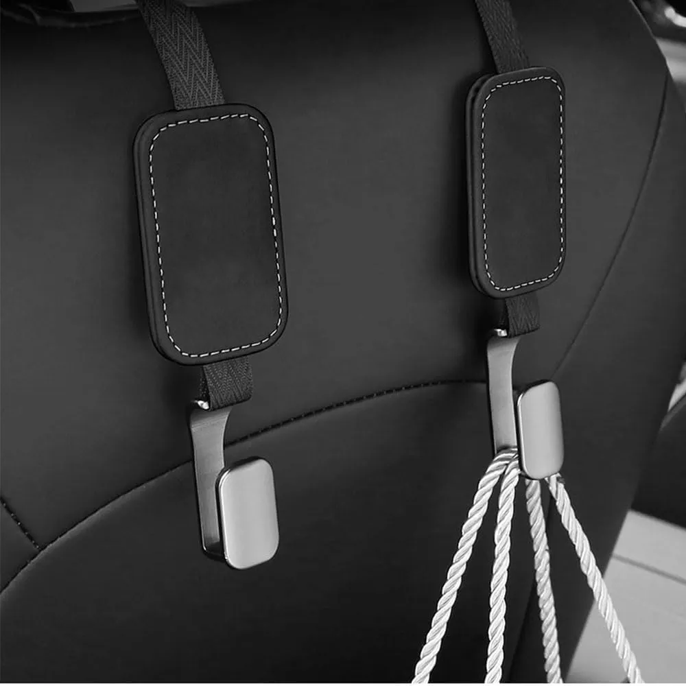 Car Seat Hooks for Headrest for Mitsubishi L200/Lancer/Mirage/Outlander/Pajero, Car Hooks Flexible Car Seat Back Storage Hook Bag Holder for Car Bag Holder for Car,G