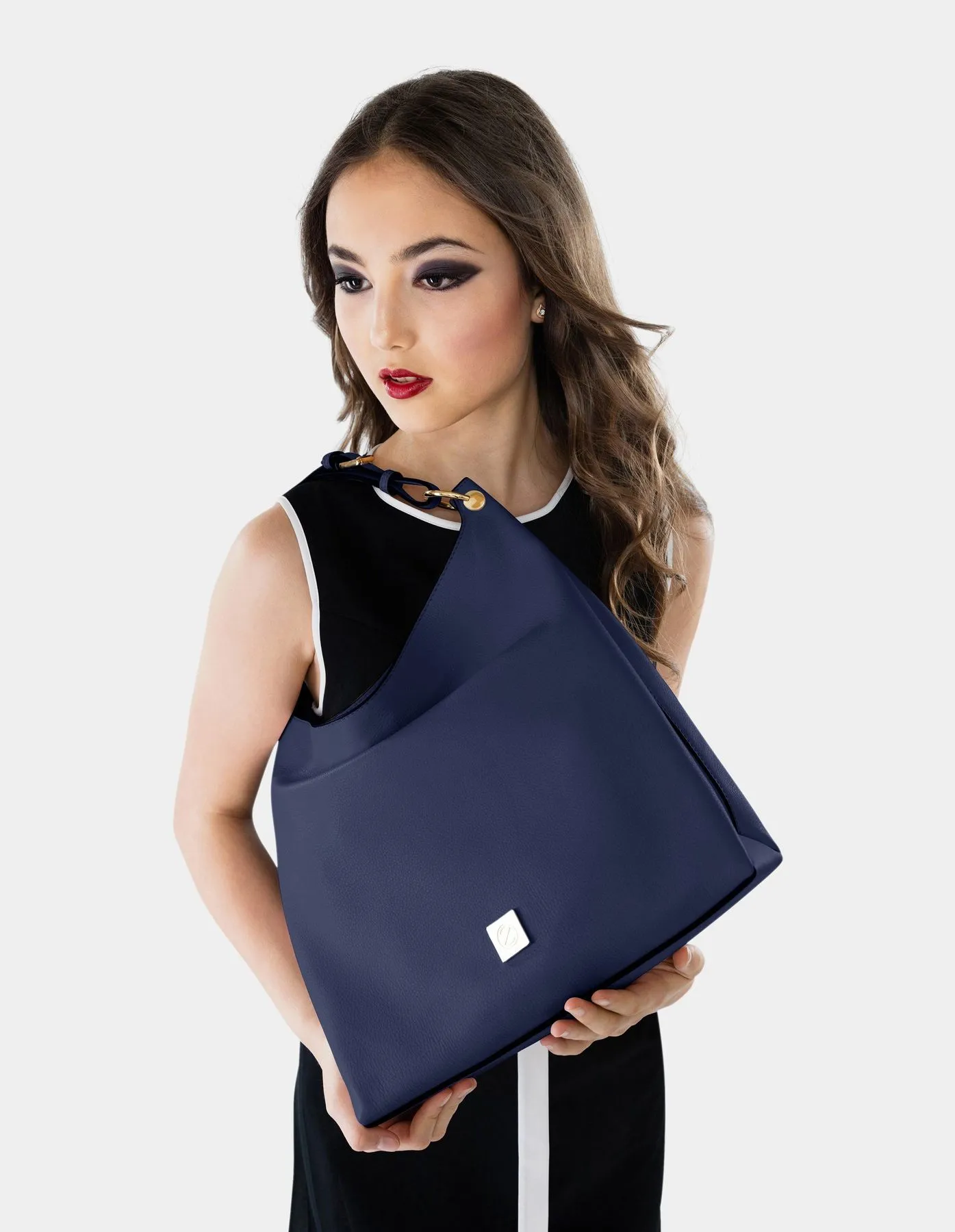 Clementia Hobo Bag Dark Brown