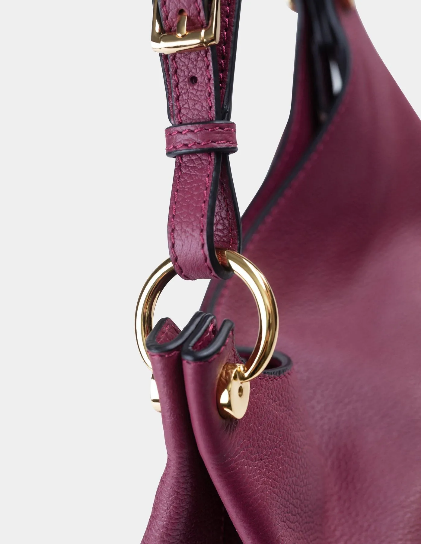 Clementia Hobo Bag Dark Brown