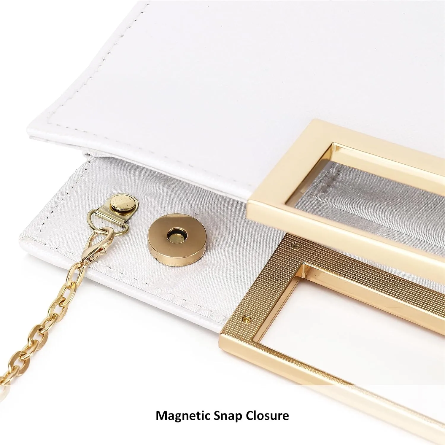 Clutch Purse for Women Fashion PU Leather Evening Bag Elegant Purse for Wedding Party Formal Daily Cocktail
