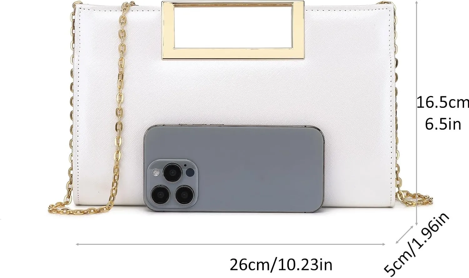 Clutch Purse for Women Fashion PU Leather Evening Bag Elegant Purse for Wedding Party Formal Daily Cocktail